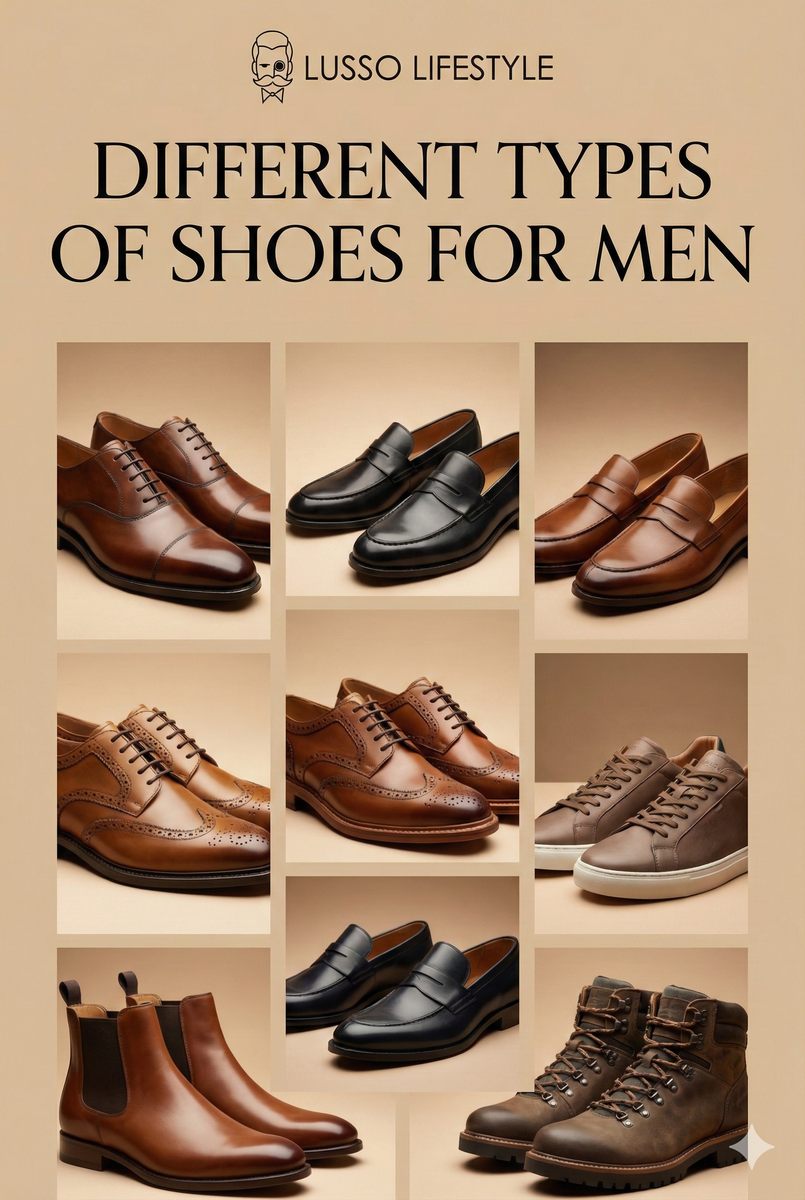 What Are the Different Types of Shoes for Men?