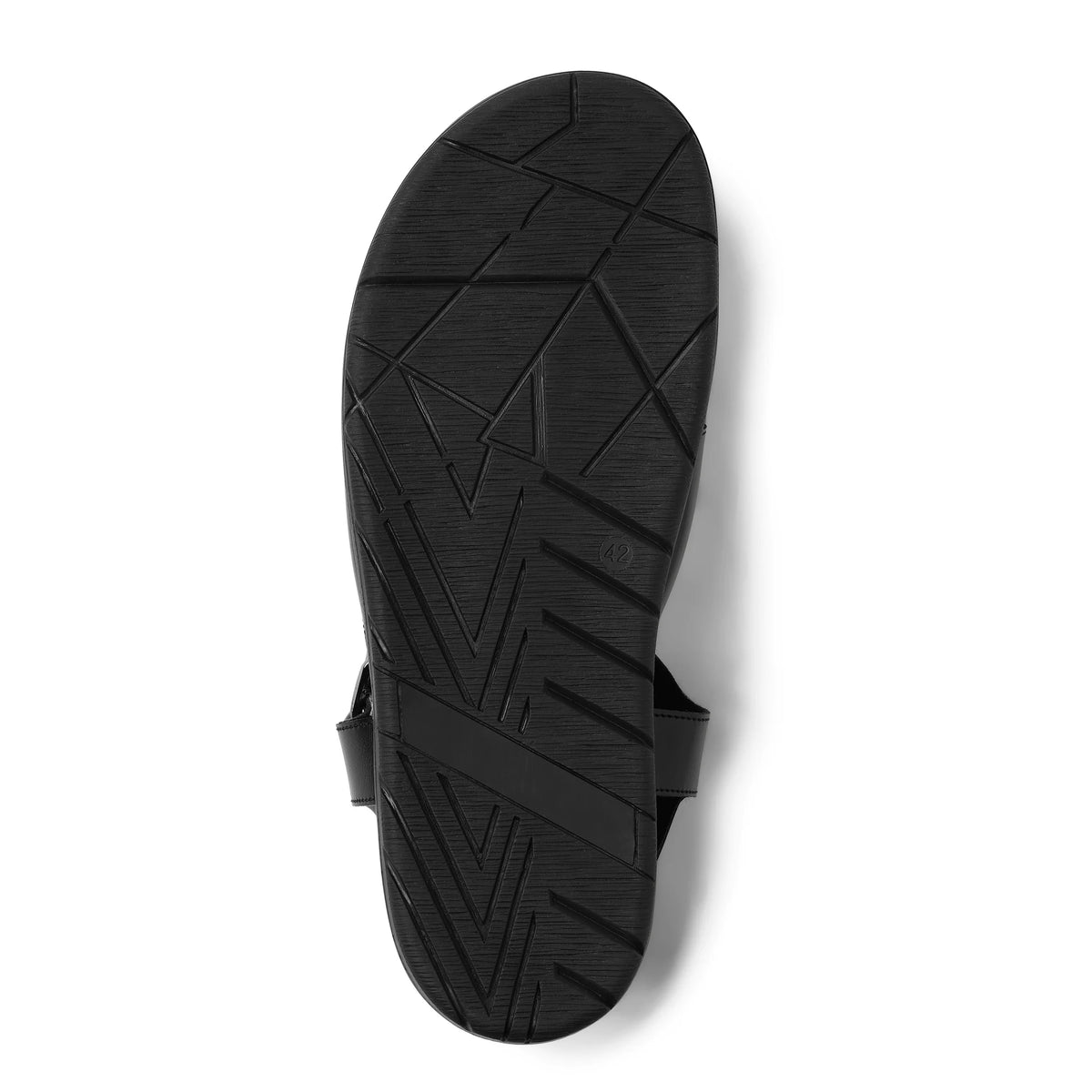 Romeo - Black Sandal - sole