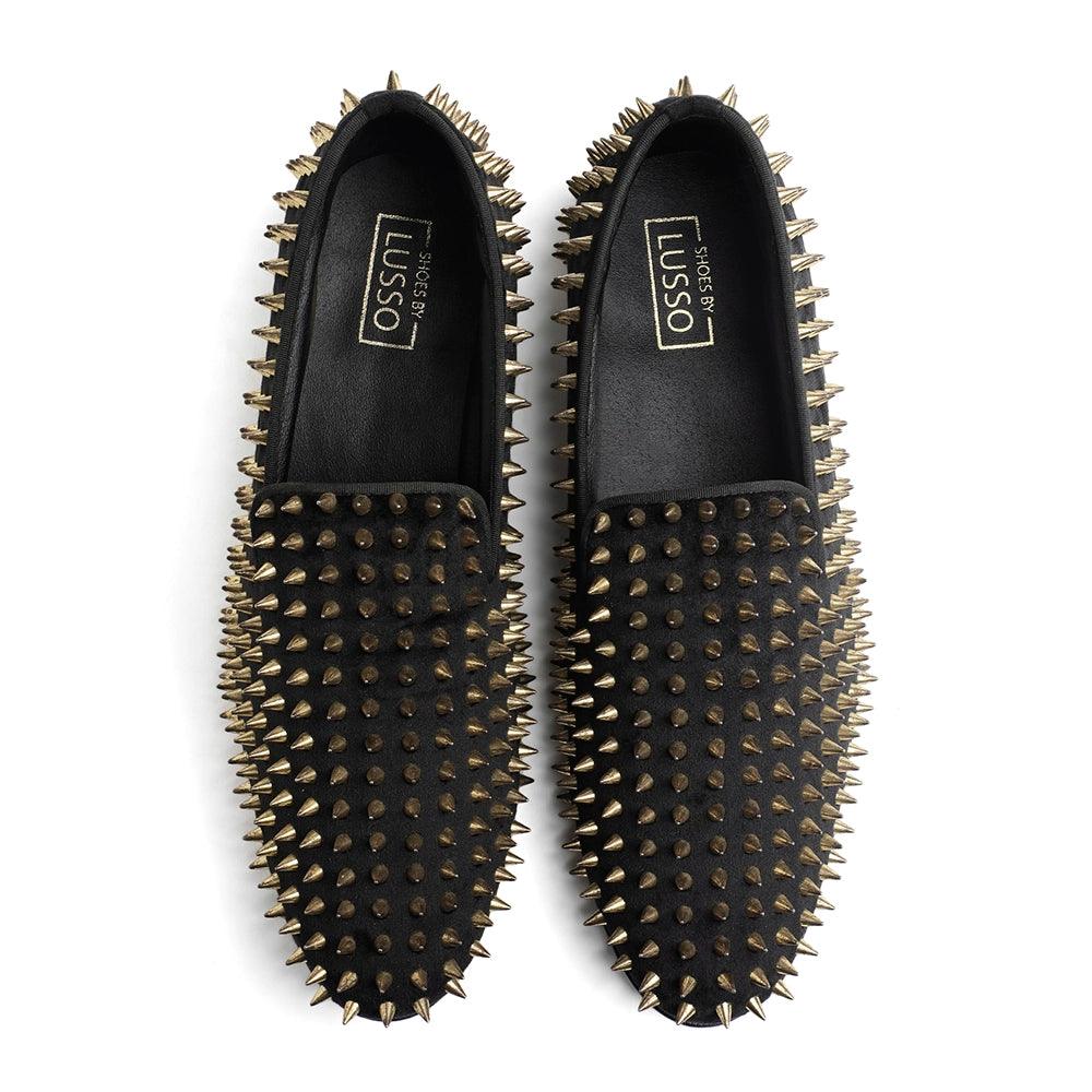 Charlotte 700 Golden Studs Loafers