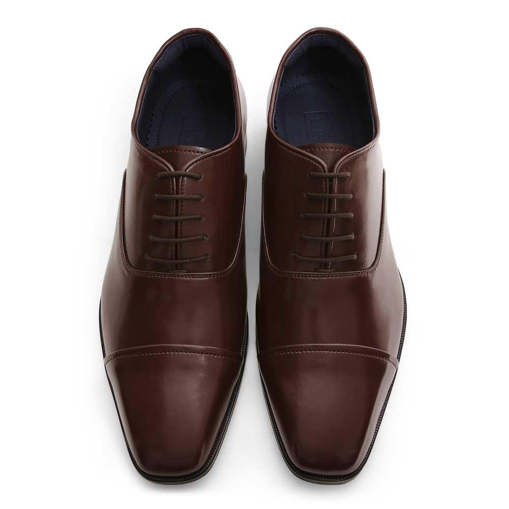 Lucas - Dark Tan Oxford Lace-up