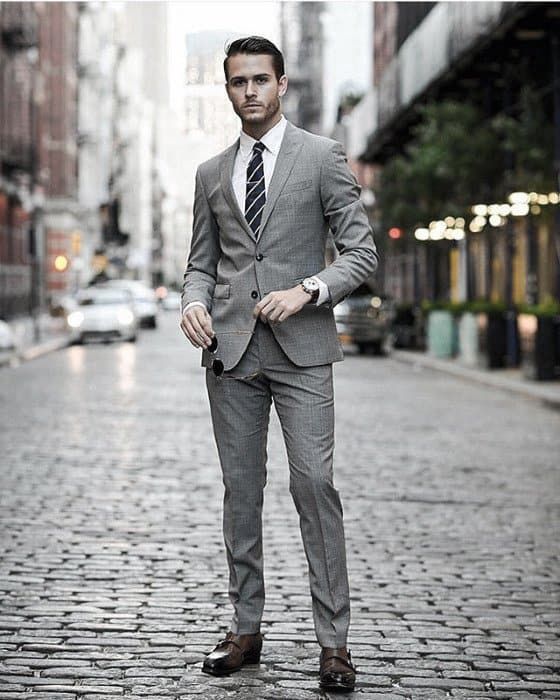 Grey Suit Shoes Combination: Best Options for a Stylish Look