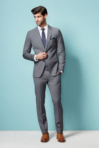 How to Style Brown Shoes with a Grey Suit