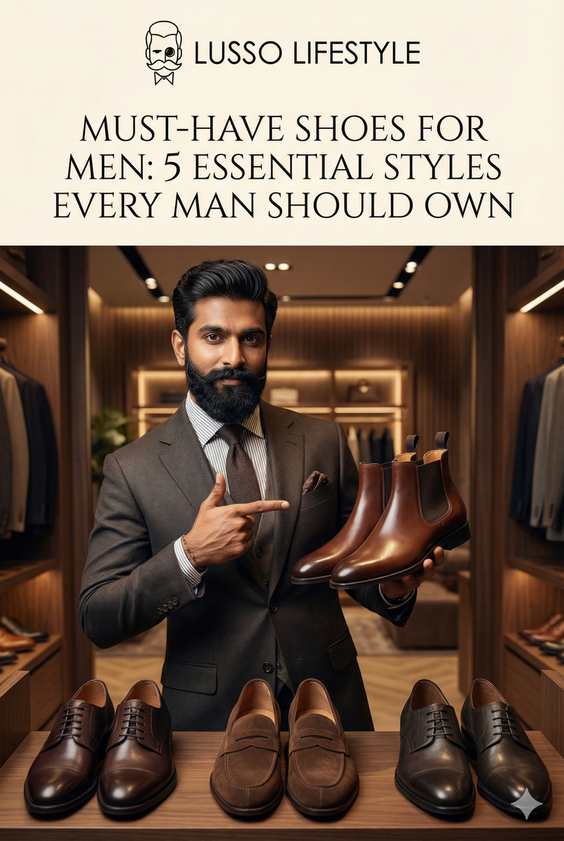 Must-Have Shoes for Men Every Stylish Man Needs