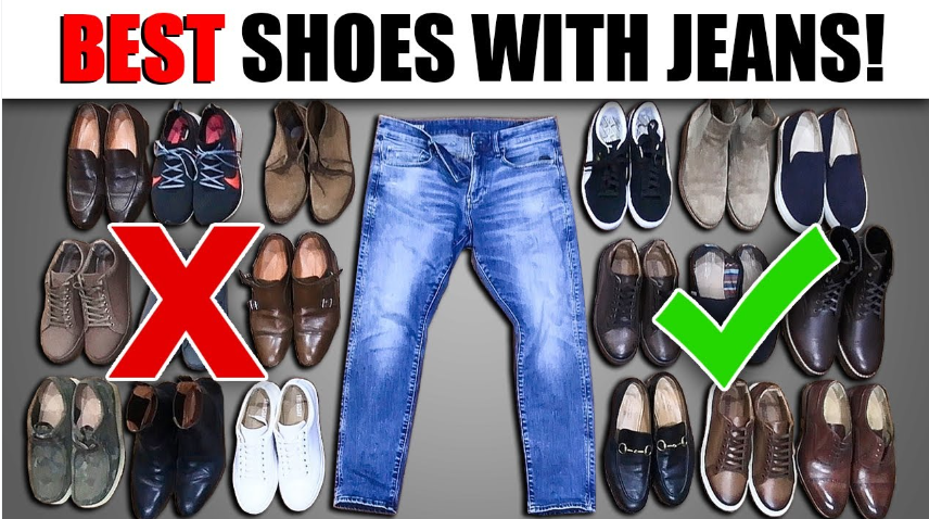 How to Rock Casual Shoes with Jeans?