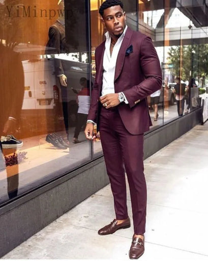Best Matching Shoes for a Purple Suit