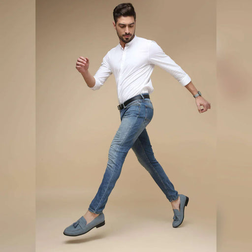 How to Style Loafers with Jeans