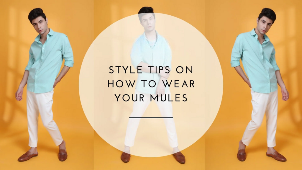 How to Wear Men's Mules Shoes?