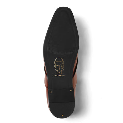 Savio - British Tan Penny Loafer - sole
