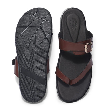 Sawai - Dark Tan Chappal - sole