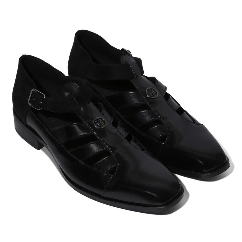 Sehrafi - Black Sandal Shoes