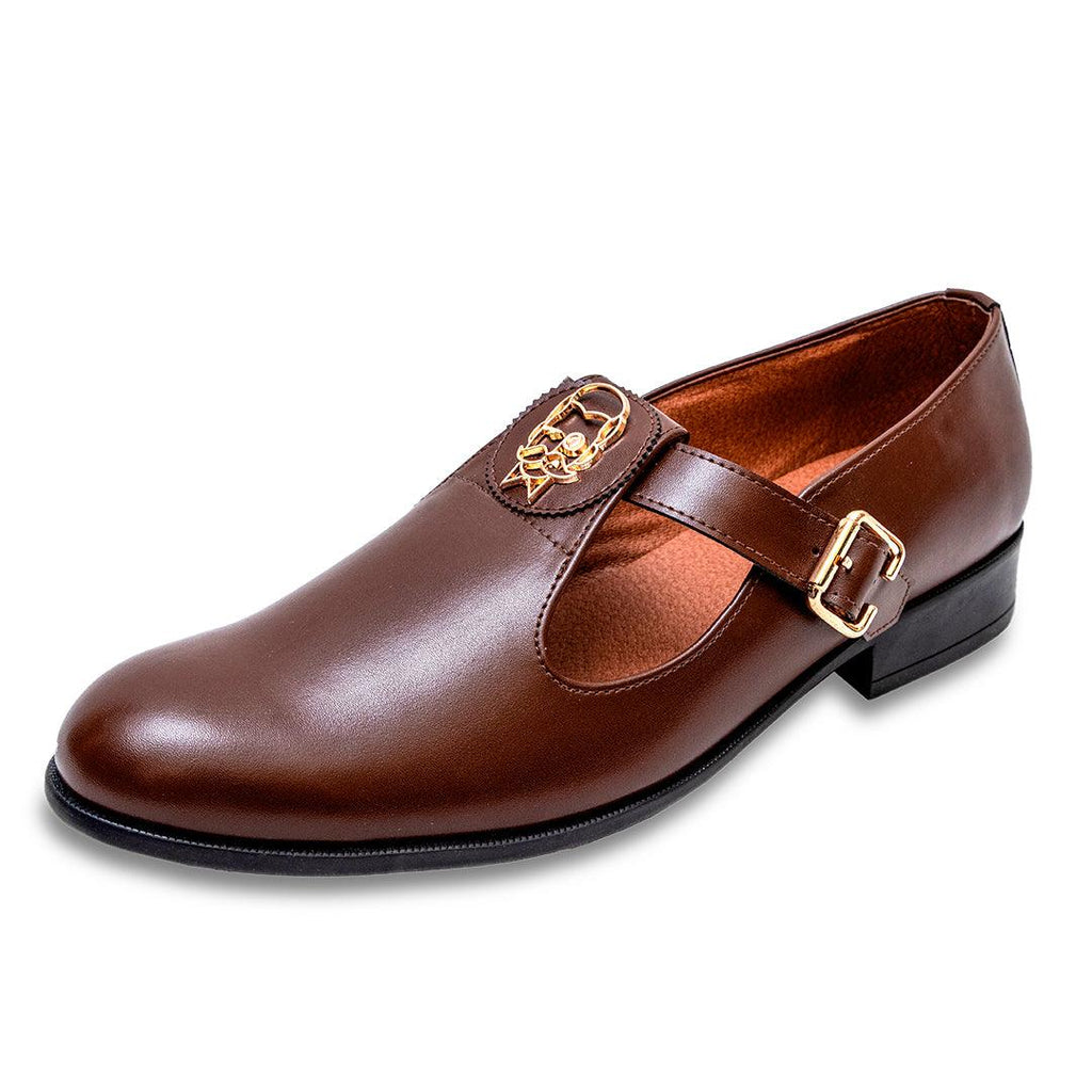 ELCO - TAN BROWN SANDAL SHOE - By Lusso