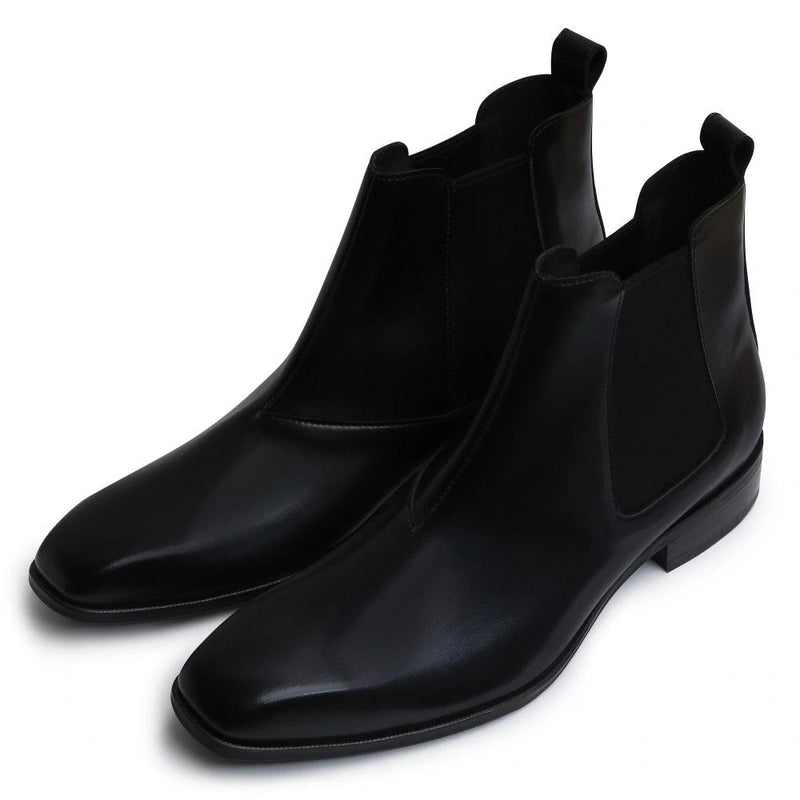 Jonas - Classic Black Chelsea Boots