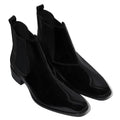 Martel - Patent Black Chelsea Boots