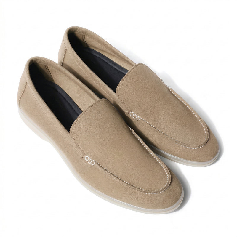 Horizon Classic - Sand Beige Suede Loafer