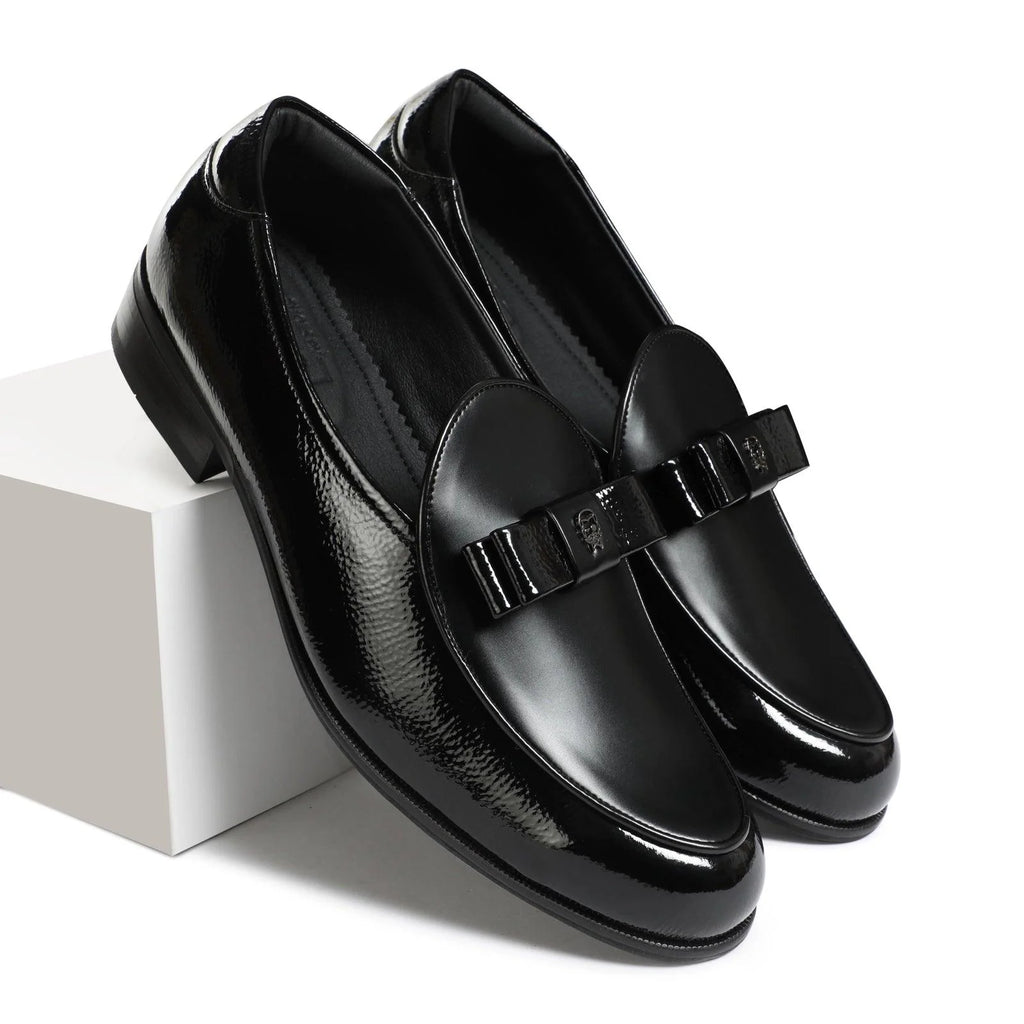 Signature Black Tuxedo Slip-On - By Lusso