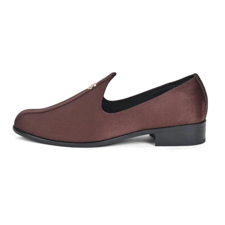 Elis - Brown Suede Signature Mojdi - By Lusso