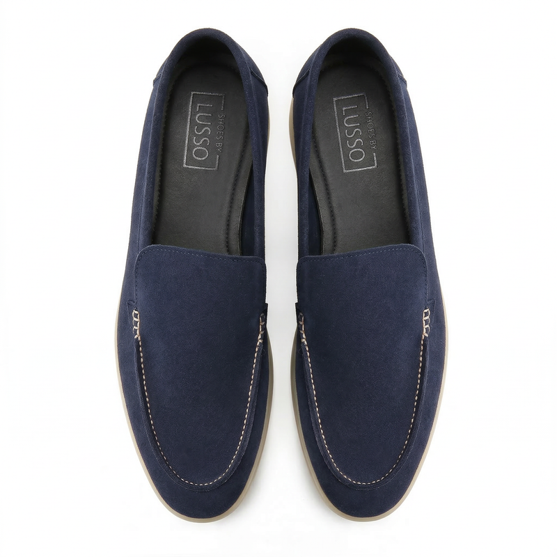 Horizon Classic - Marina Blue Suede Loafer