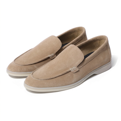 Horizon Classic - Sand Beige Suede Loafer