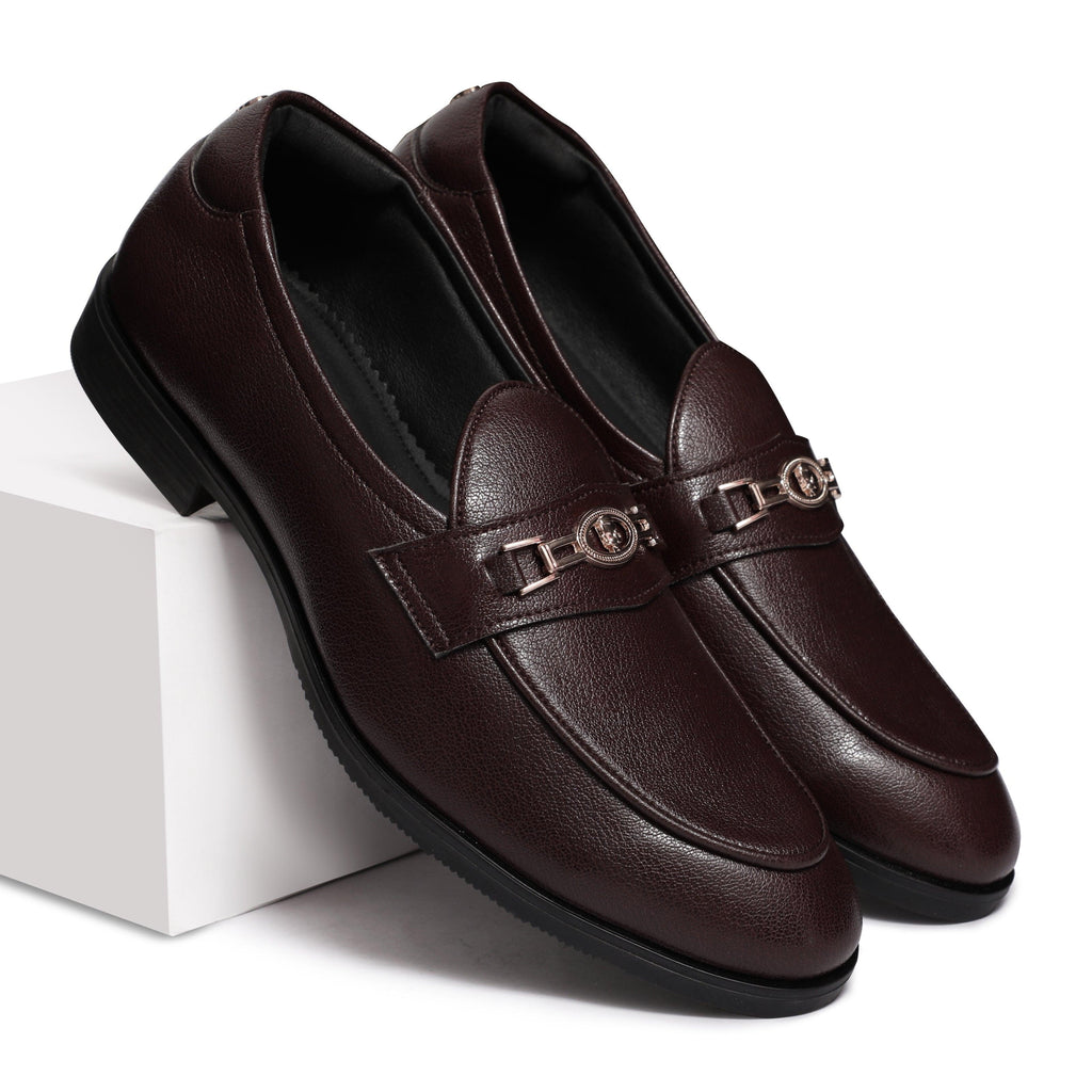 Cuba | Dark Brown Signature Slip-Ons - By Lusso