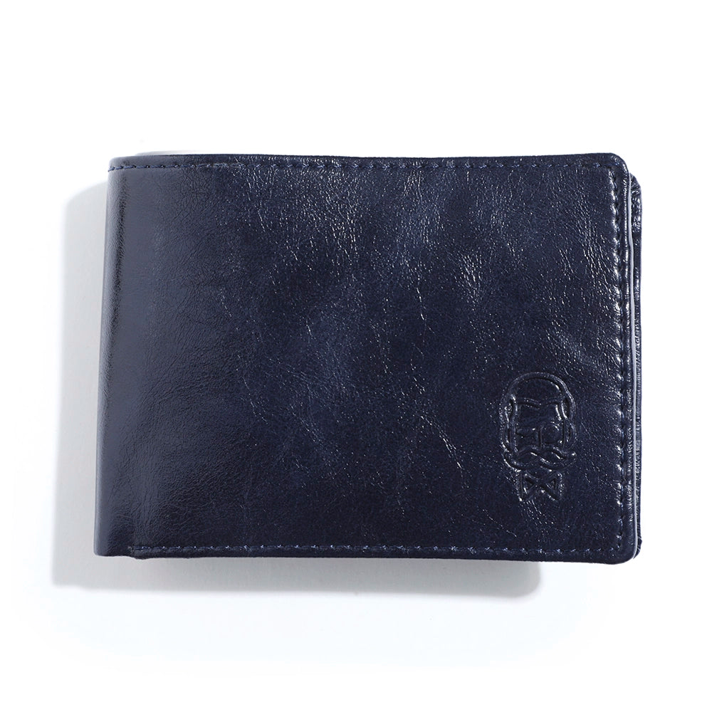 Jacob - Navy Blue Classic Wallet