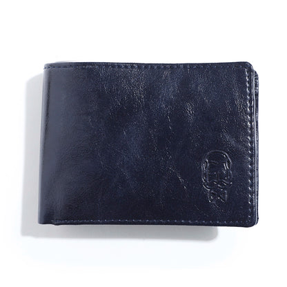 Jacob - Navy Blue Classic Wallet