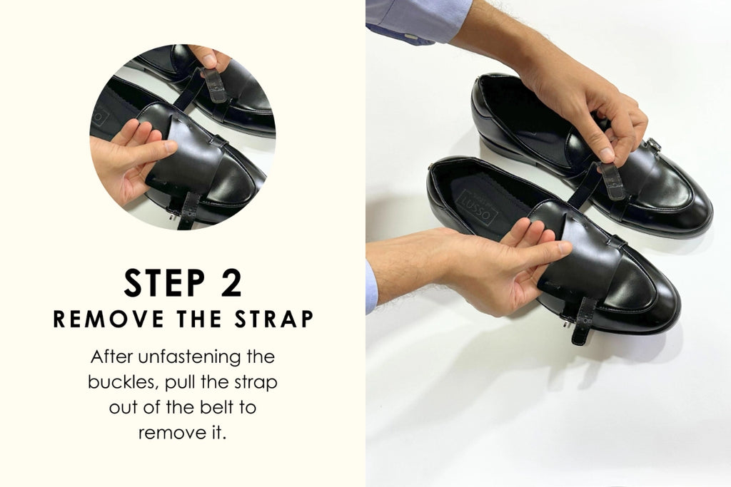 Step2-Remove the Strap