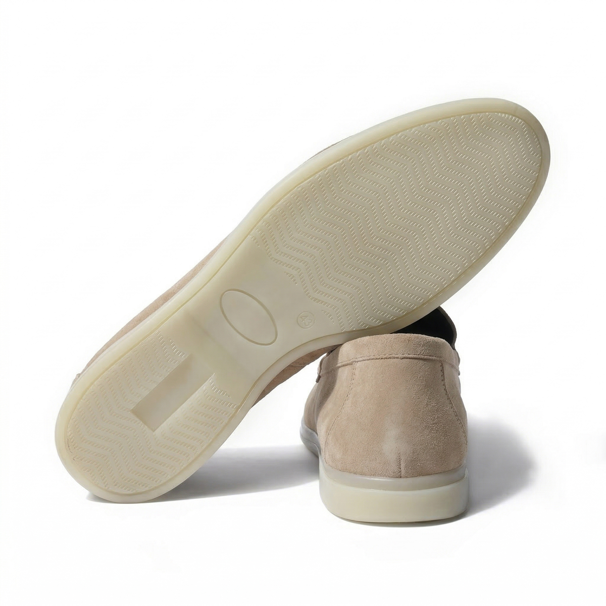 Horizon Tassel - Sand Biege Suede Loafer