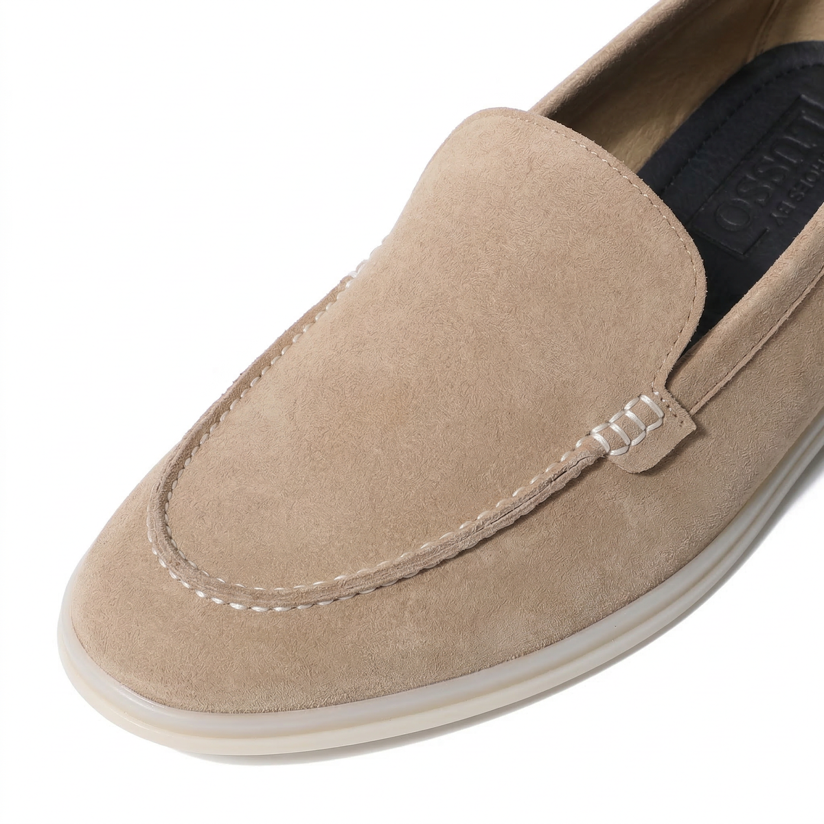 Horizon Classic - Sand Beige Suede Loafer