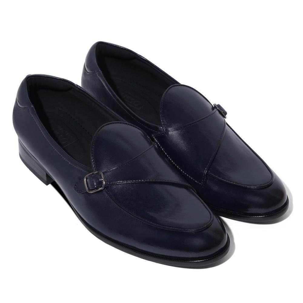Goliath - Navy Blue Monk Slip-On