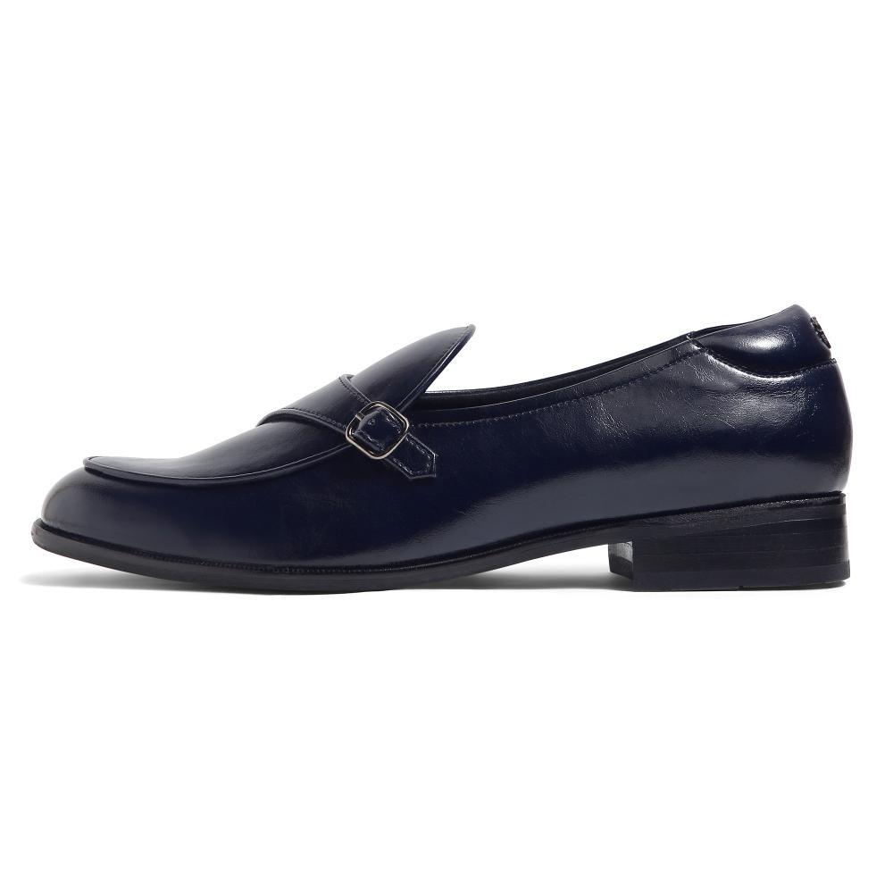 Goliath - Navy Blue Monk Slip-On