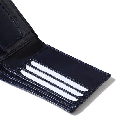 Jacob - Navy Blue Classic Wallet