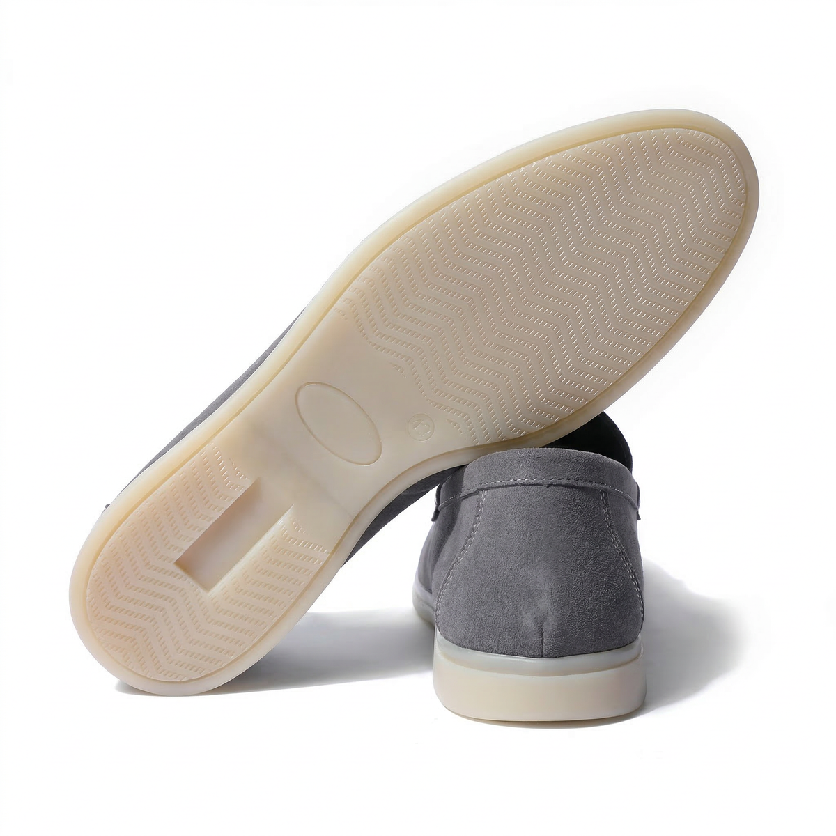 Horizon Classic - Stone Grey Suede Loafer