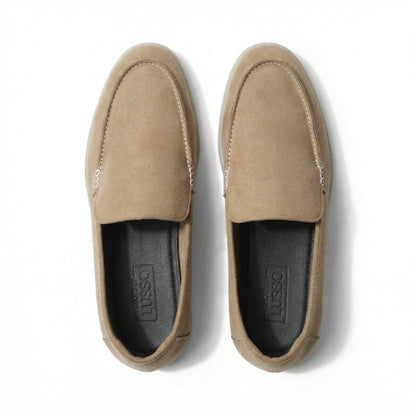 Horizon Classic - Sand Beige Suede Loafer