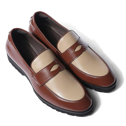 Brune - Featherlite Tan Penny Loafers