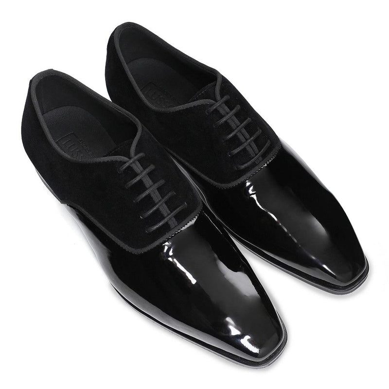 Garret - Patent Velvet Oxford Lace-up