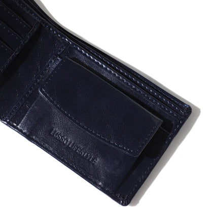 Jacob - Navy Blue Classic Wallet