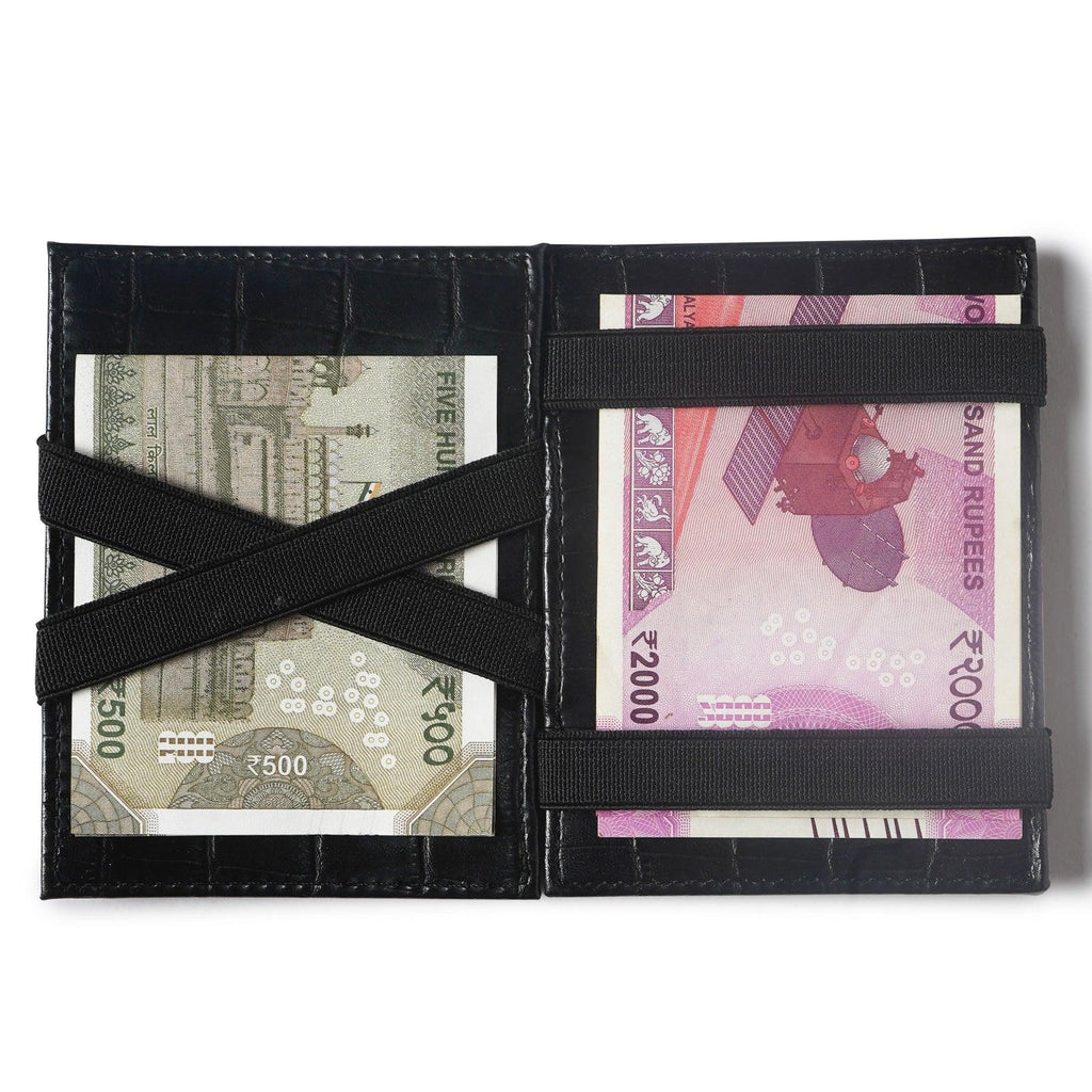 Lisco - Black Magic Wallet/ Cardholder - By Lusso