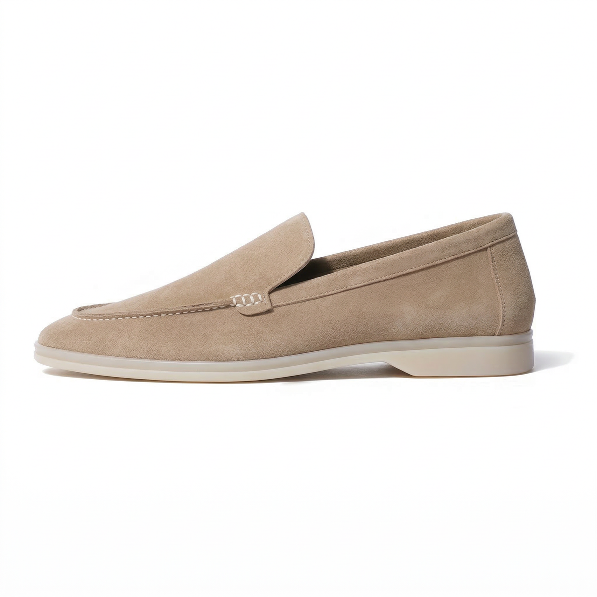 Horizon Classic - Sand Beige Suede Loafer