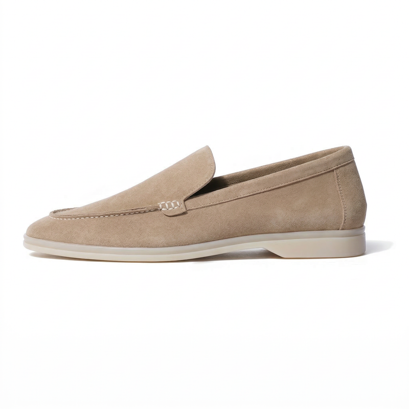 Horizon Classic - Sand Beige Suede Loafer