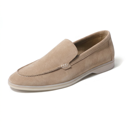 Horizon Classic - Sand Beige Suede Loafer
