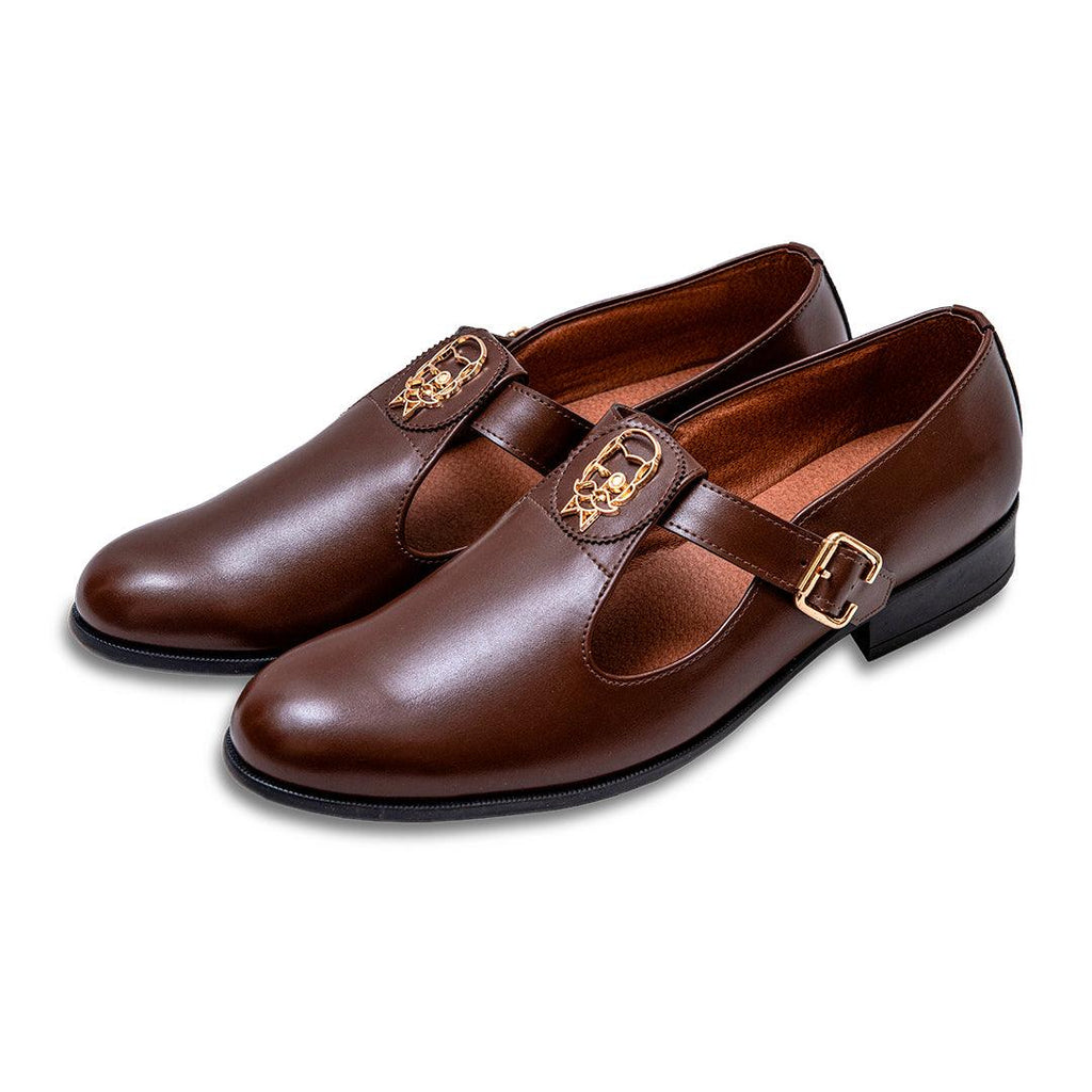 ELCO - TAN BROWN SANDAL SHOE - By Lusso