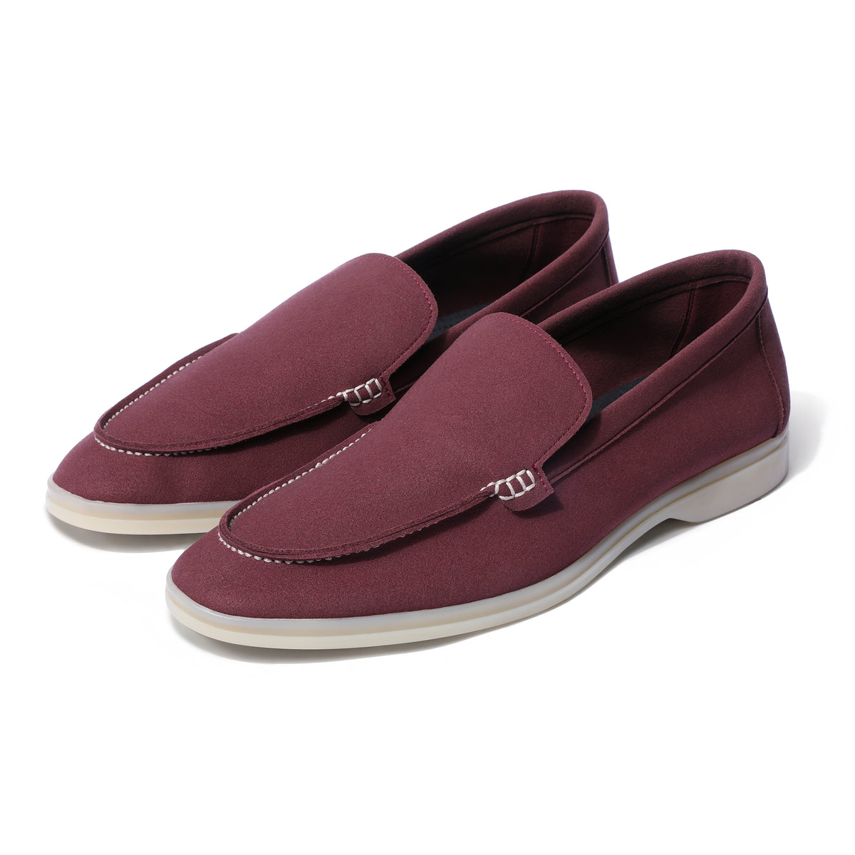 Horizon Classic - Deep Merlot  Suede Loafer