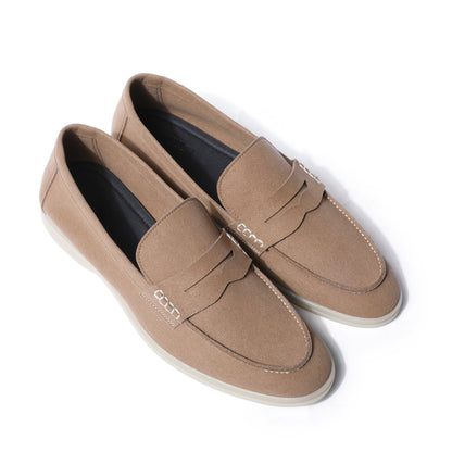 Horizon Penny - Toffee Beige Suede Loafer
