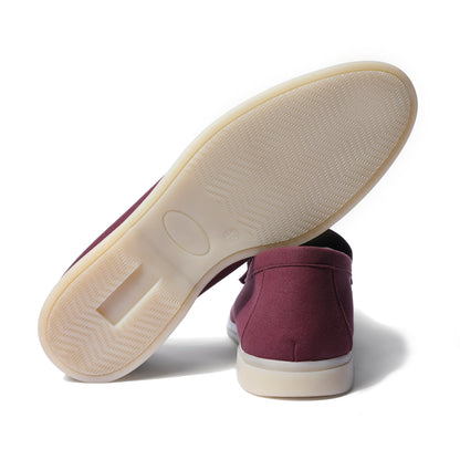 Horizon Classic - Deep Merlot  Suede Loafer