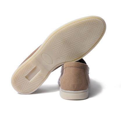 Horizon Penny - Toffee Beige Suede Loafer