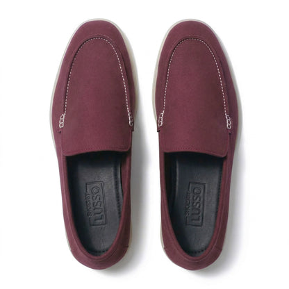 Horizon Classic - Deep Merlot  Suede Loafer