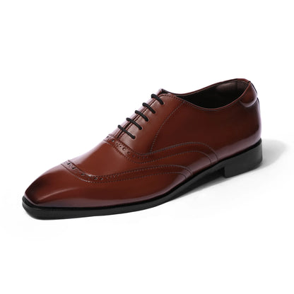 Sicko - Tan Oxford Lace-up