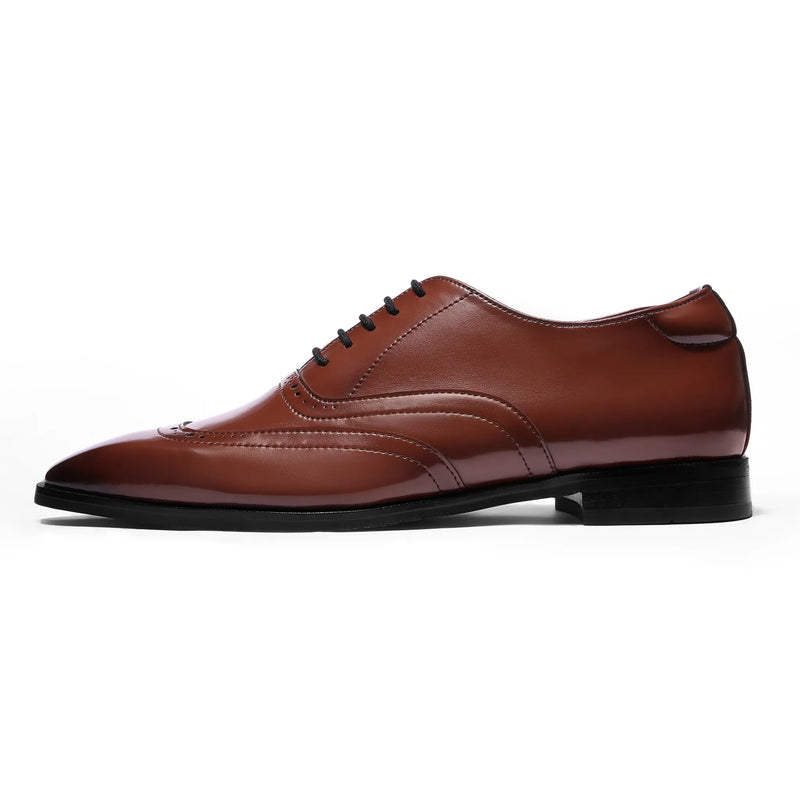 Sicko - Tan Oxford Lace-up