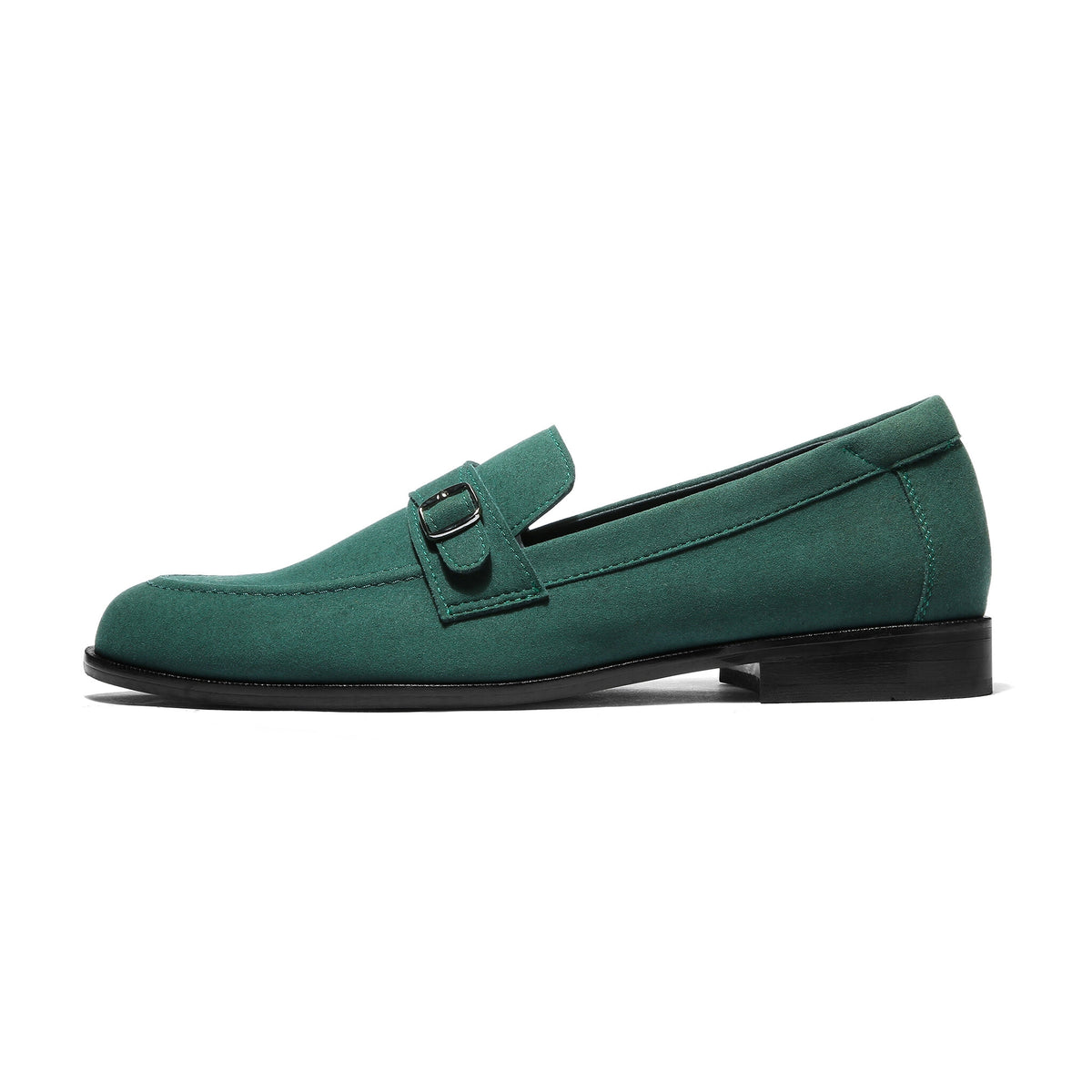 Rubio - Green Suede Single Monk
