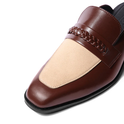 Saran - Beige Tan Mules
